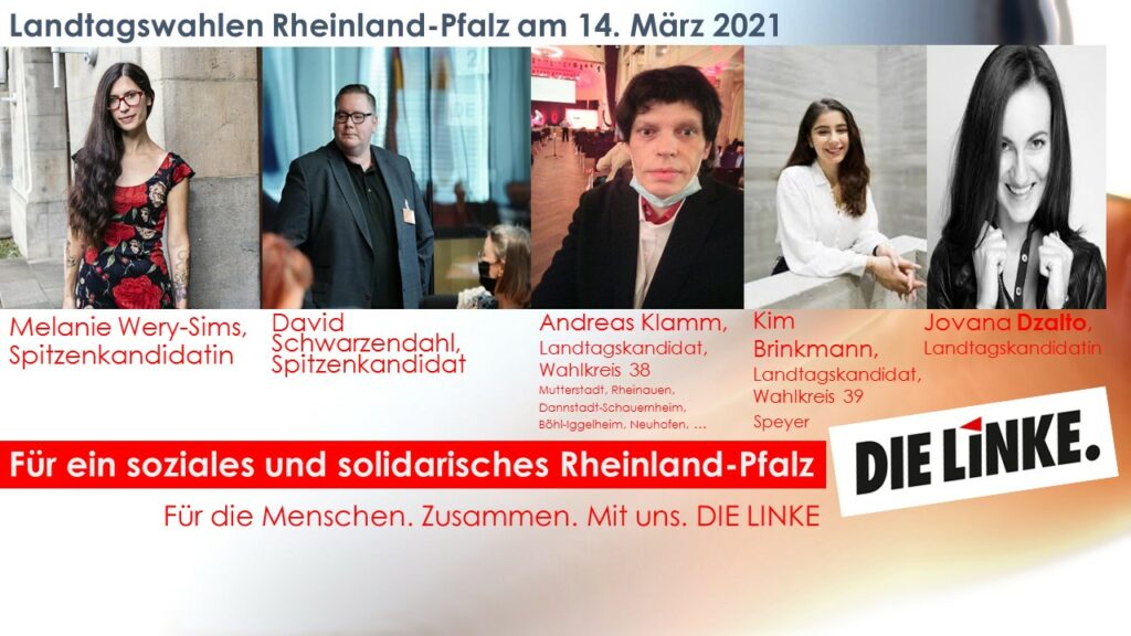 Vorstellung Der Kandidatinnen Und Kandidaten Fur Die Landtagswahlen In Rheinland Pfalz Im Marz 2021 Andreas Klamm
